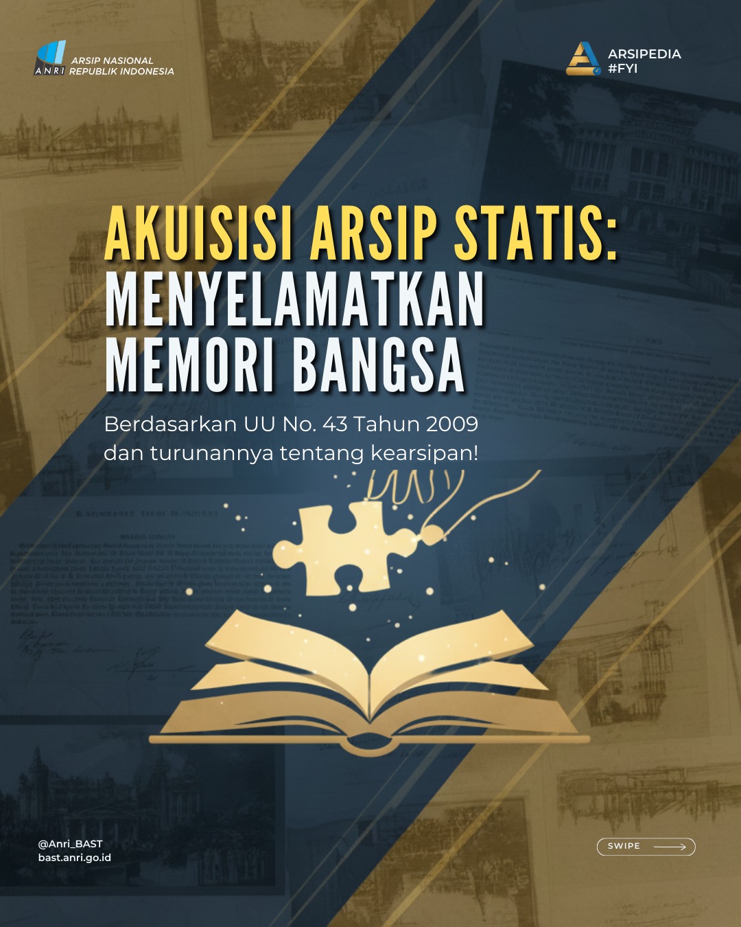 Akuisisi Arsip Statis: Menyelamatkan Memori Bangsa