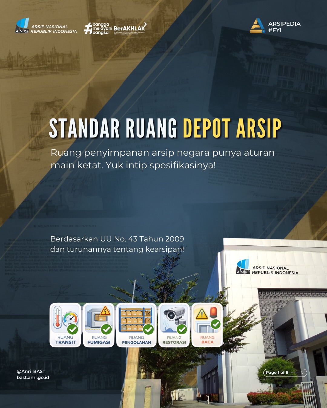 Standar Ruang Depot Arsip