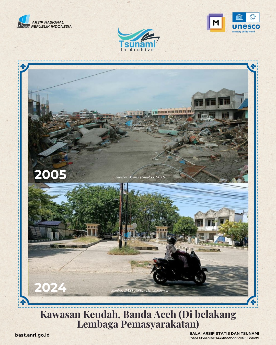 Tsunami in Archive - Kawasan Keudah, Banda Aceh (Di Belakang Lembaga Pemasyarakatan)