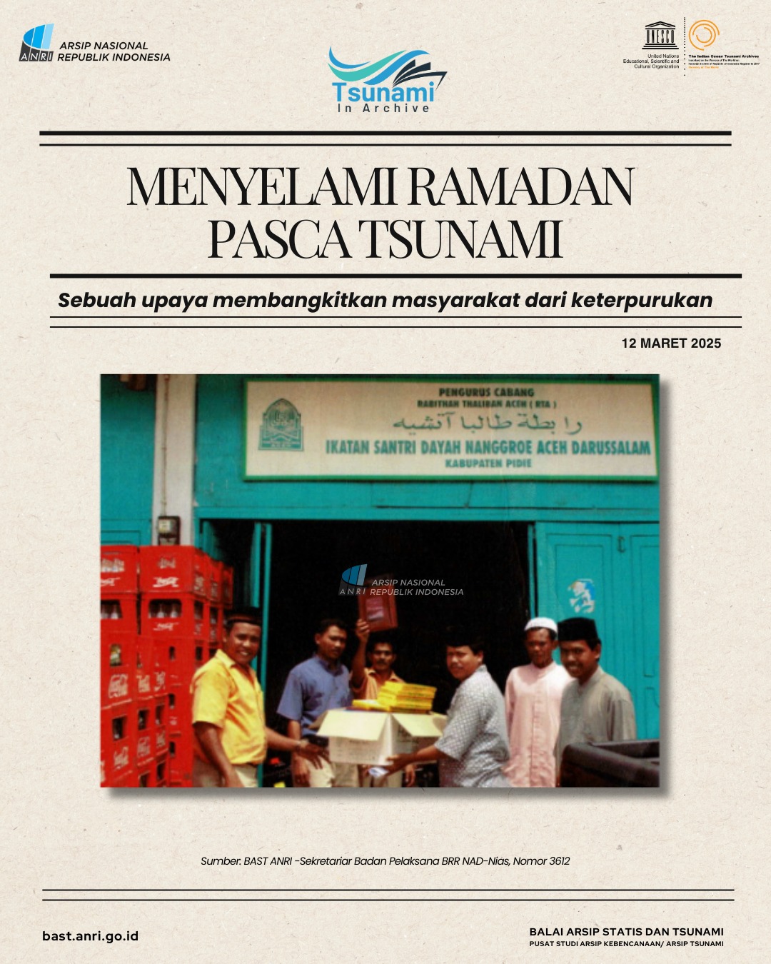 Tsunami in Archive - Menyelami Ramadan Pascatsunami: Sebuah Upaya membangkitkan Masyarakat Dari Keterpurukan