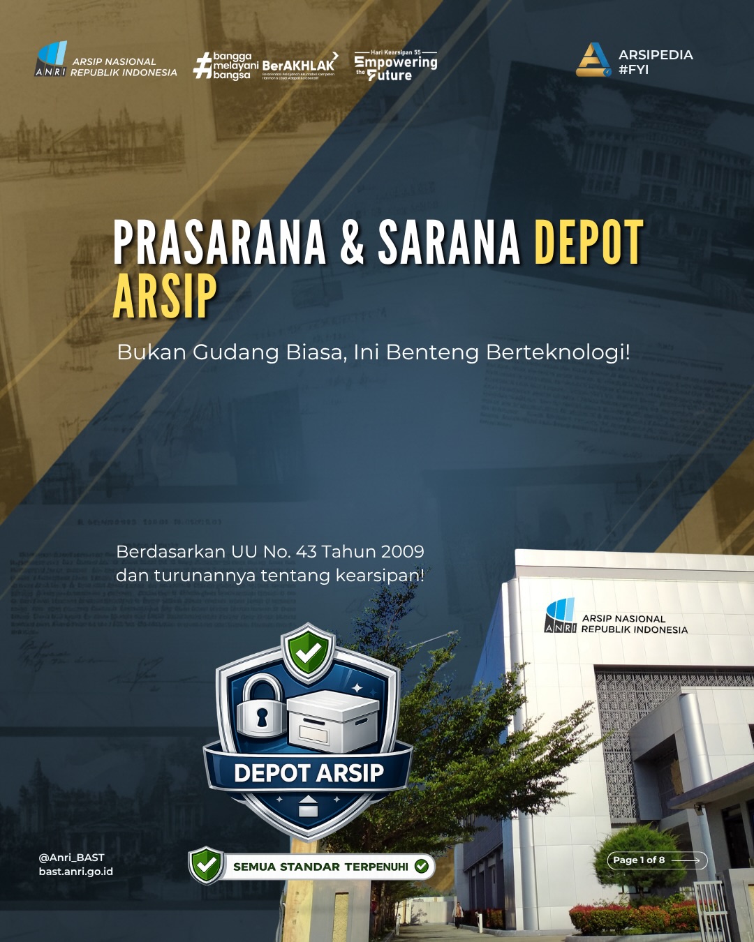 Prasarana & Sarana Depot Arsip