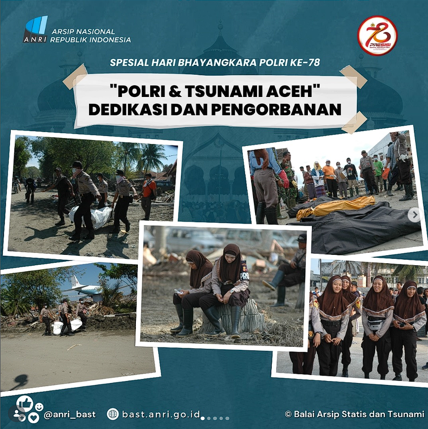 Spesial Hari Bhayangkara Polri ke-78 "Polri & Tsunami Aceh" Dedikasi dan Pengorbanan