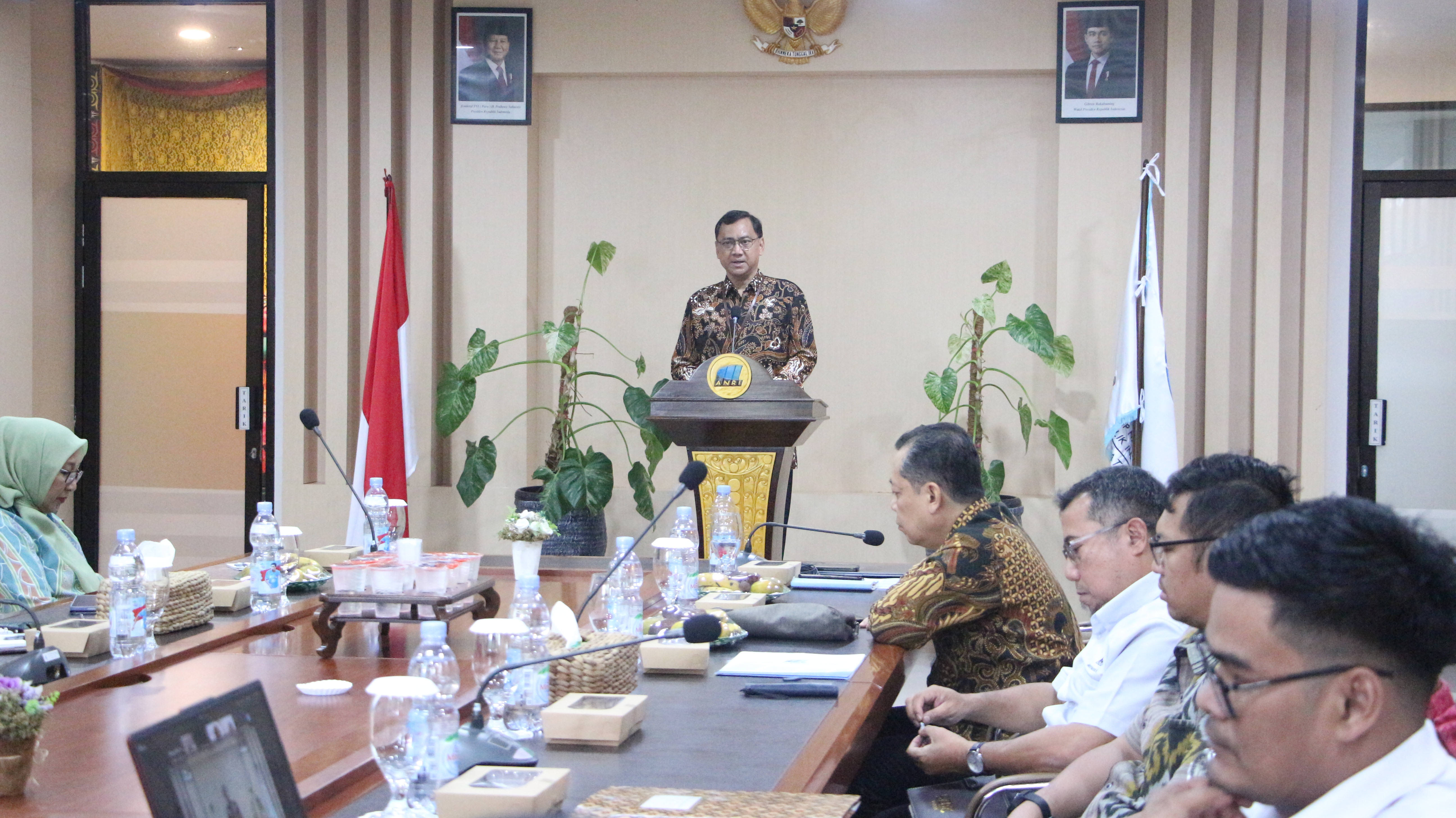 ANRI Gelar Rapat Koordinasi Penyelamatan Arsip Terdampak Bencana di Sumatra