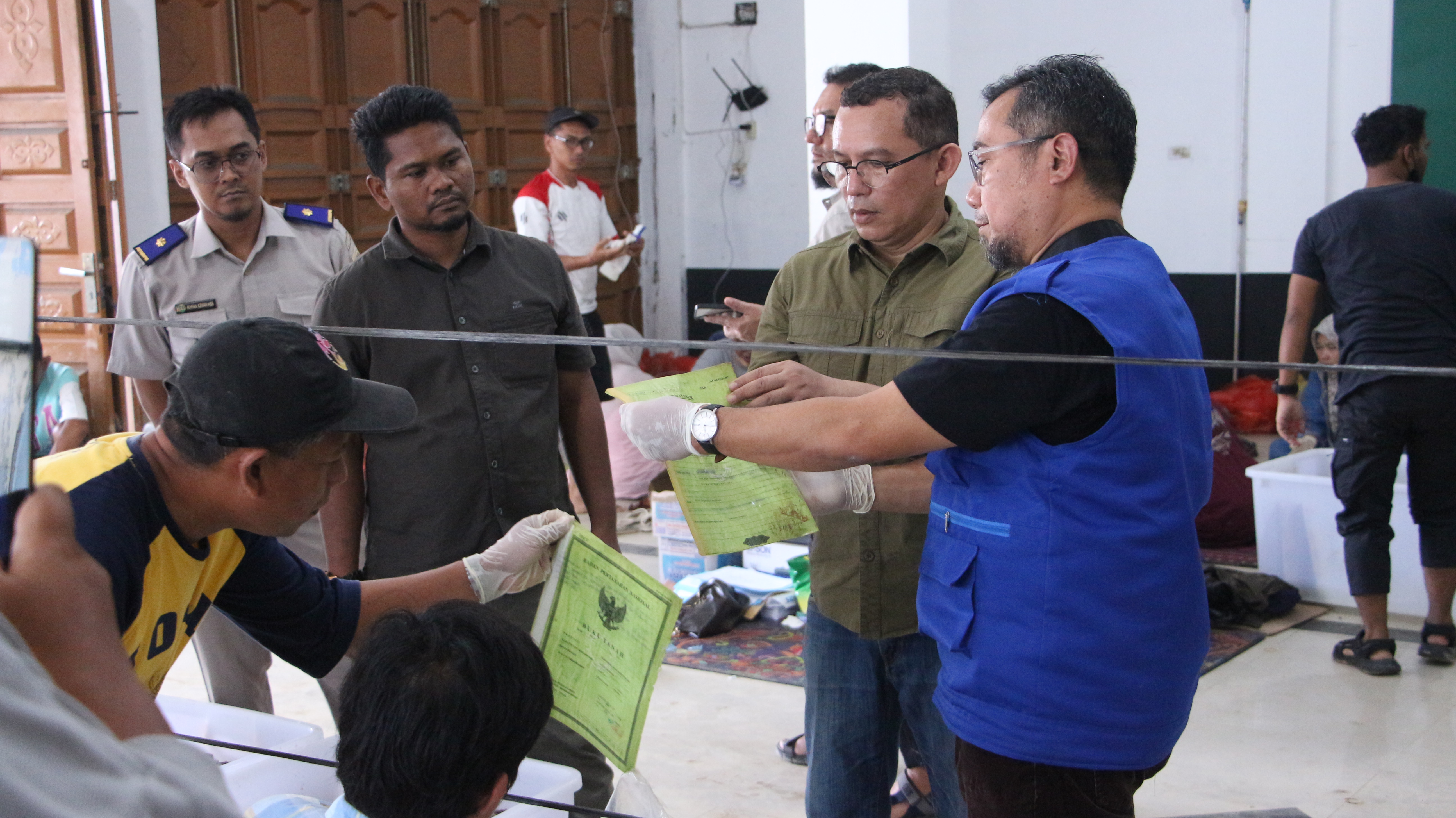 Arsip ATR/BPN Aceh Tamiang Terdampak Parah Banjir, BAST ANRI Lakukan Peninjauan dan Pendampingan Teknis