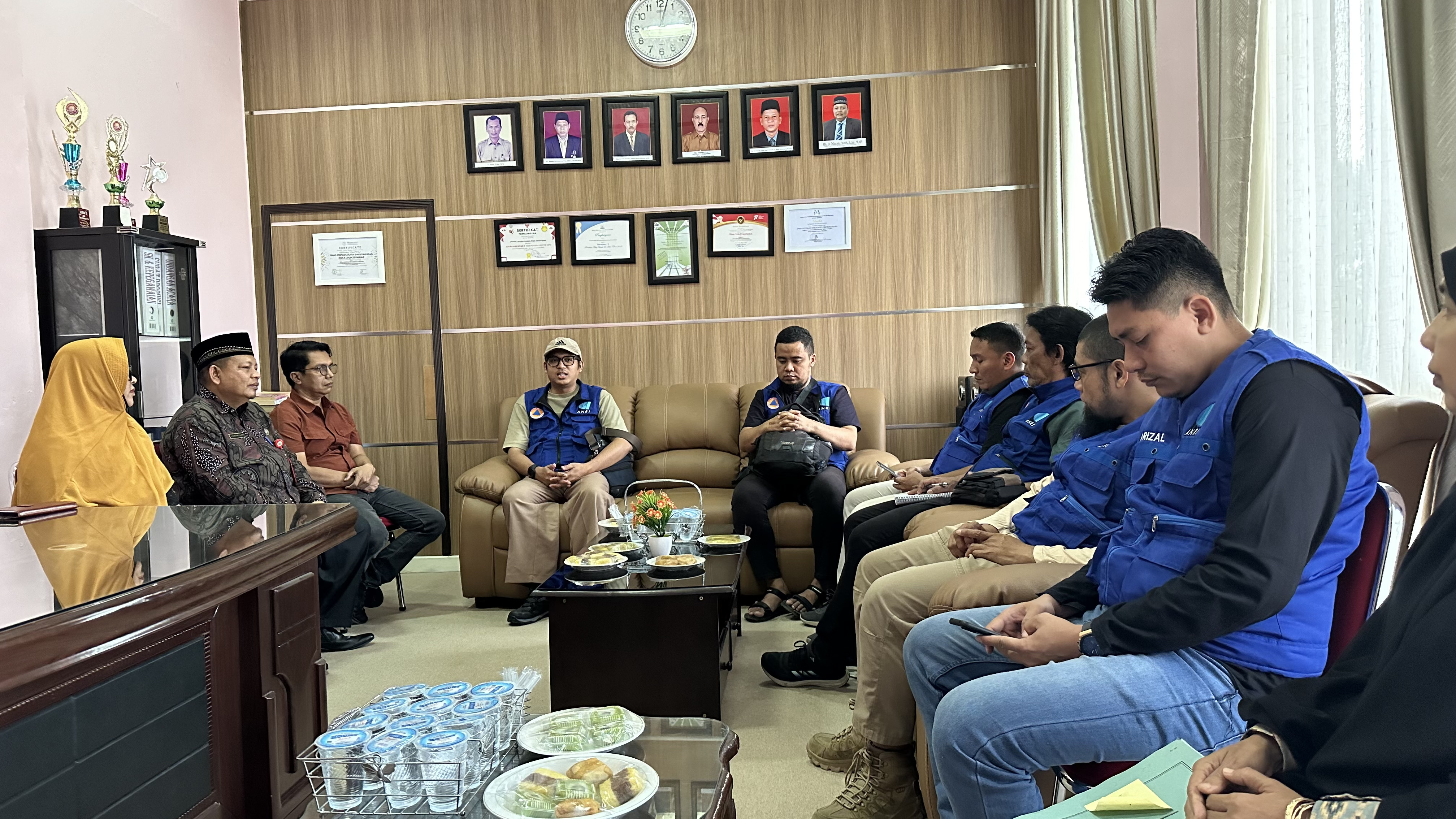 ANRI Berikan Bimbingan Teknis Penanganan Arsip Terdampak Bencana di Lhokseumawe