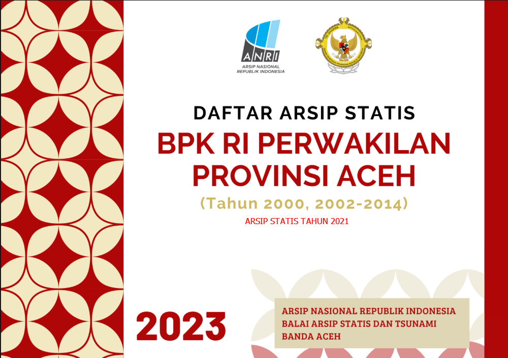 BPK RI Perwakilan Provinsi Aceh 2021-Arsip Statis